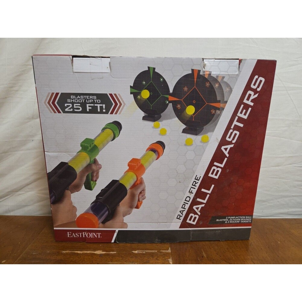 EastPoint Sports Rapid Fire Gun Ball Blaster Game New NIB NEW